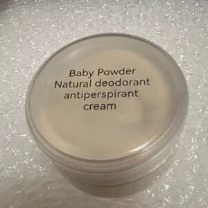 Hand Crafted baby powder Deodorant - Cream
